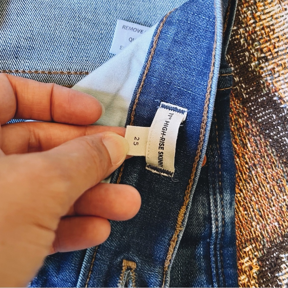 Madewell 11” High-Rise Skinny Jeans - 25 View 6